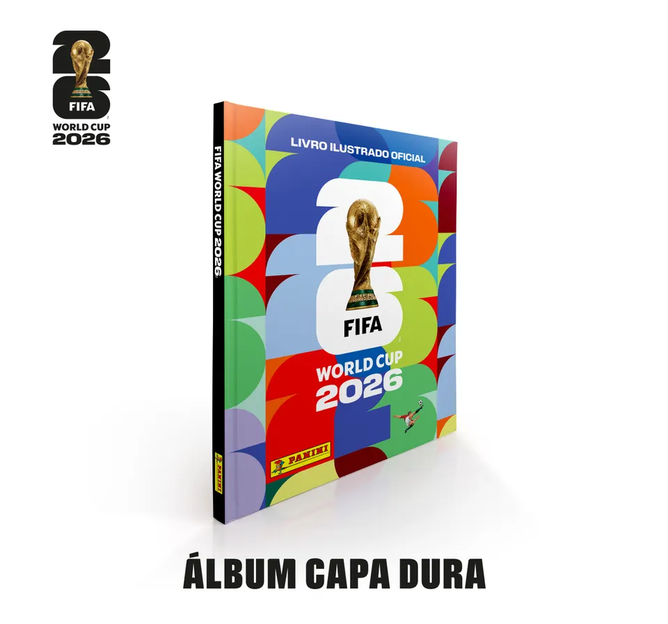 Álbum Capa Dura + Kit 25 Pacotes